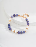 18K Natural Pearl Purple Lithium Brilliance Bracelet